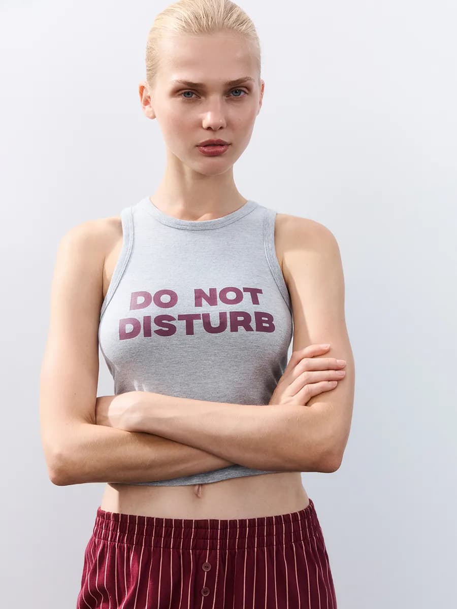 Майка домашняя с принтом