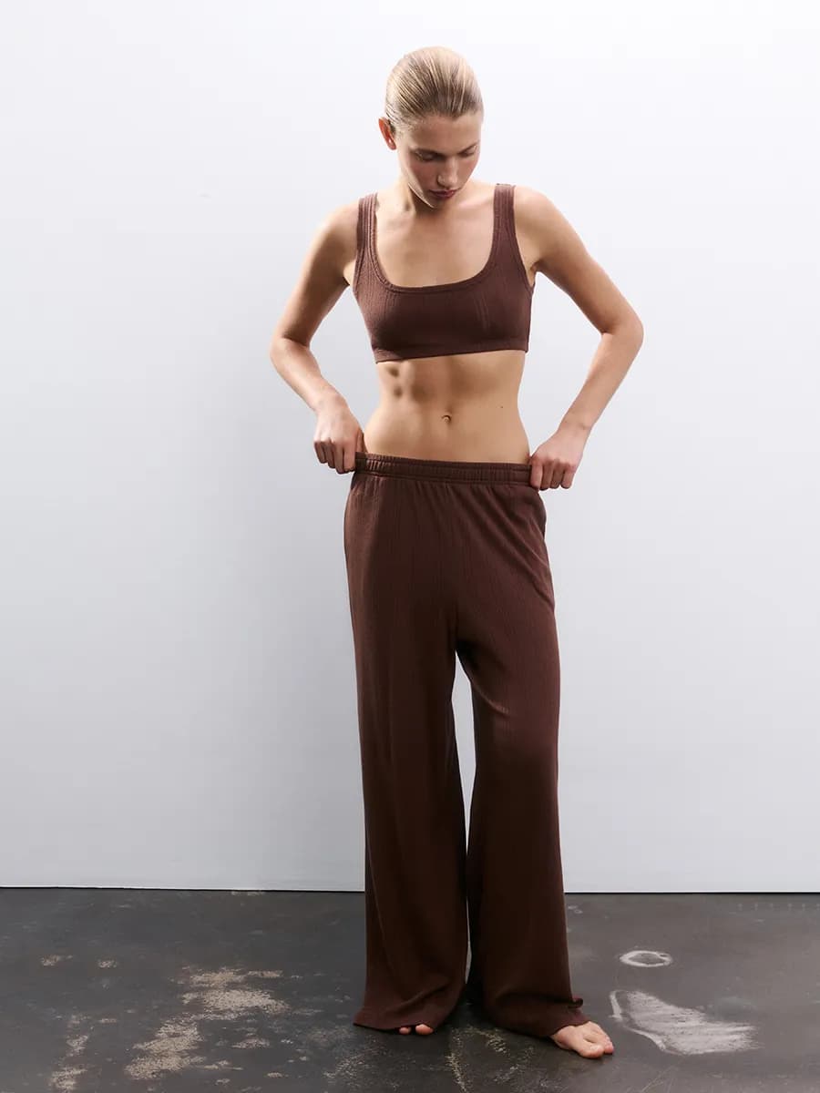 Брюки домашние из хлопка