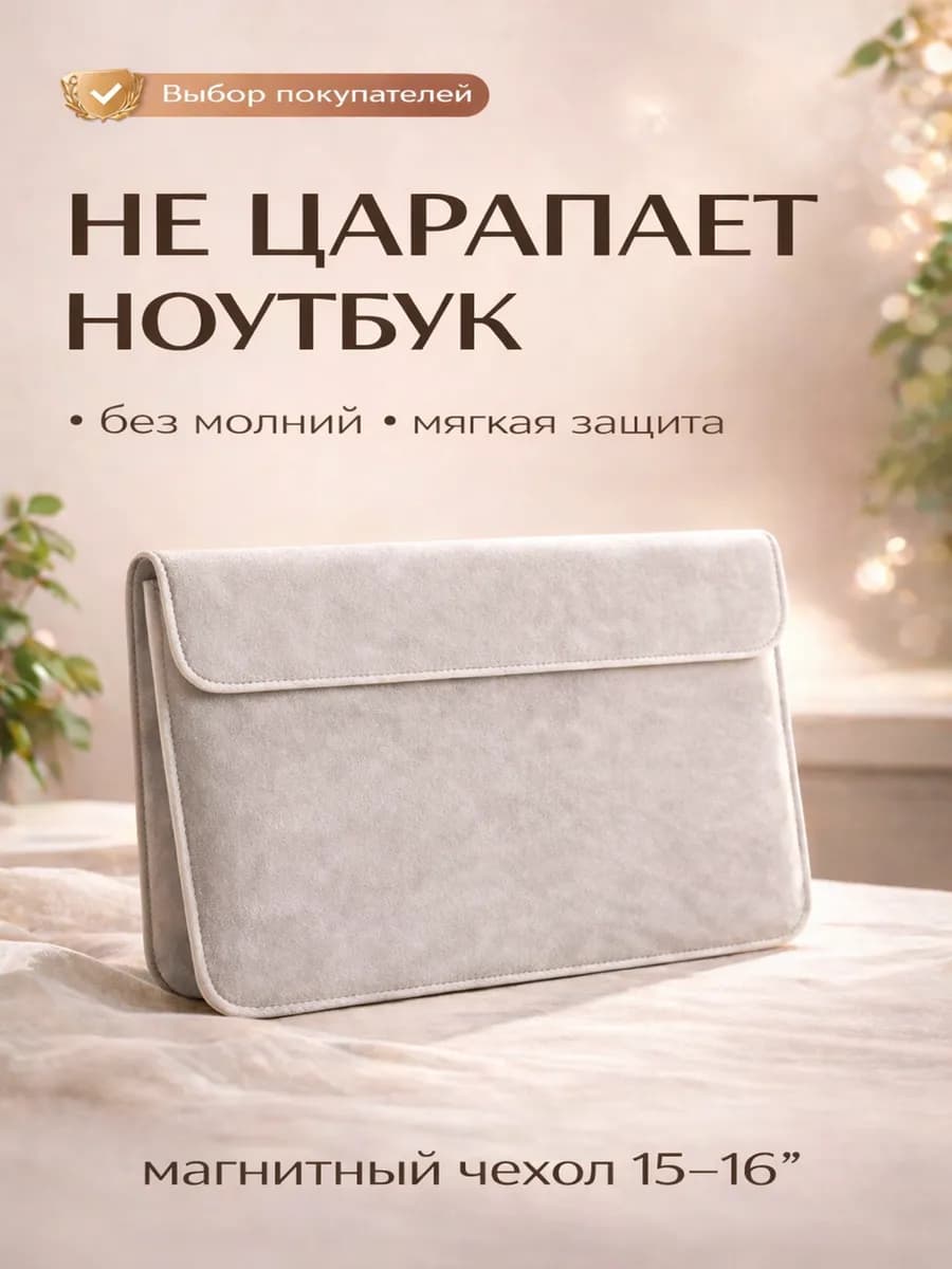 Чехол для ноутбука 15–16 дюймов MacBook Pro, Huawei, Honor
