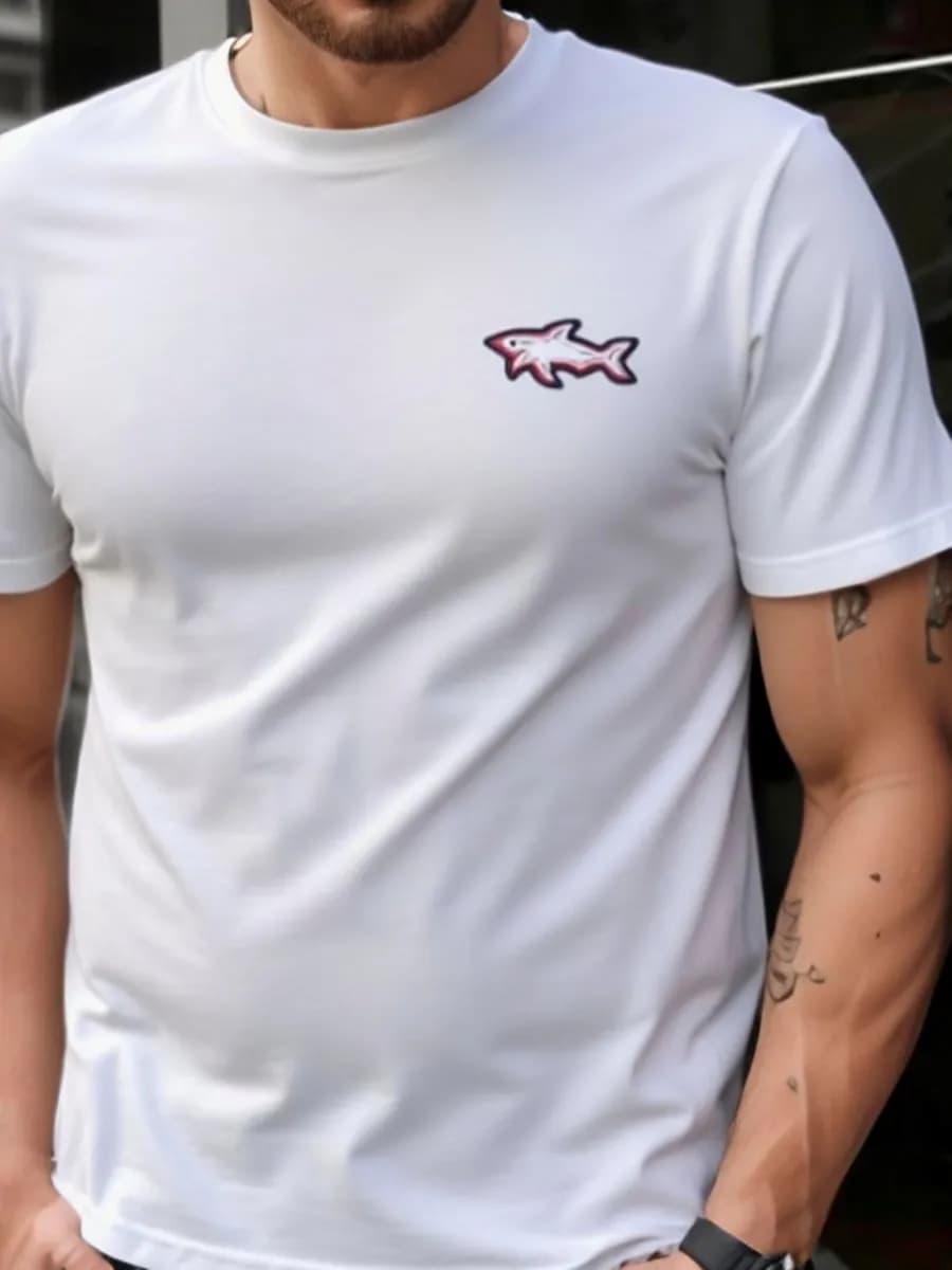 Футболка белая Италия