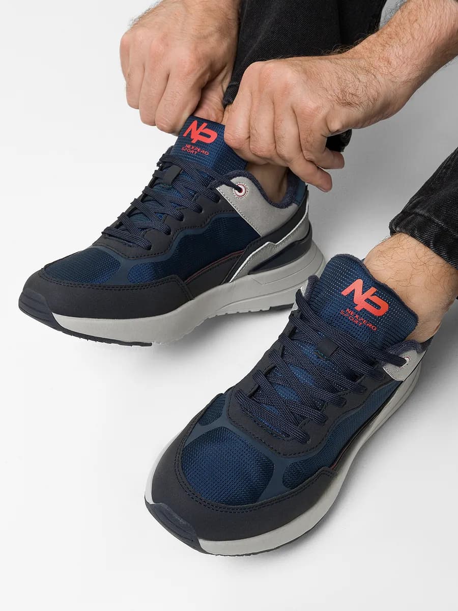 Кроссовки спортивные текстильные