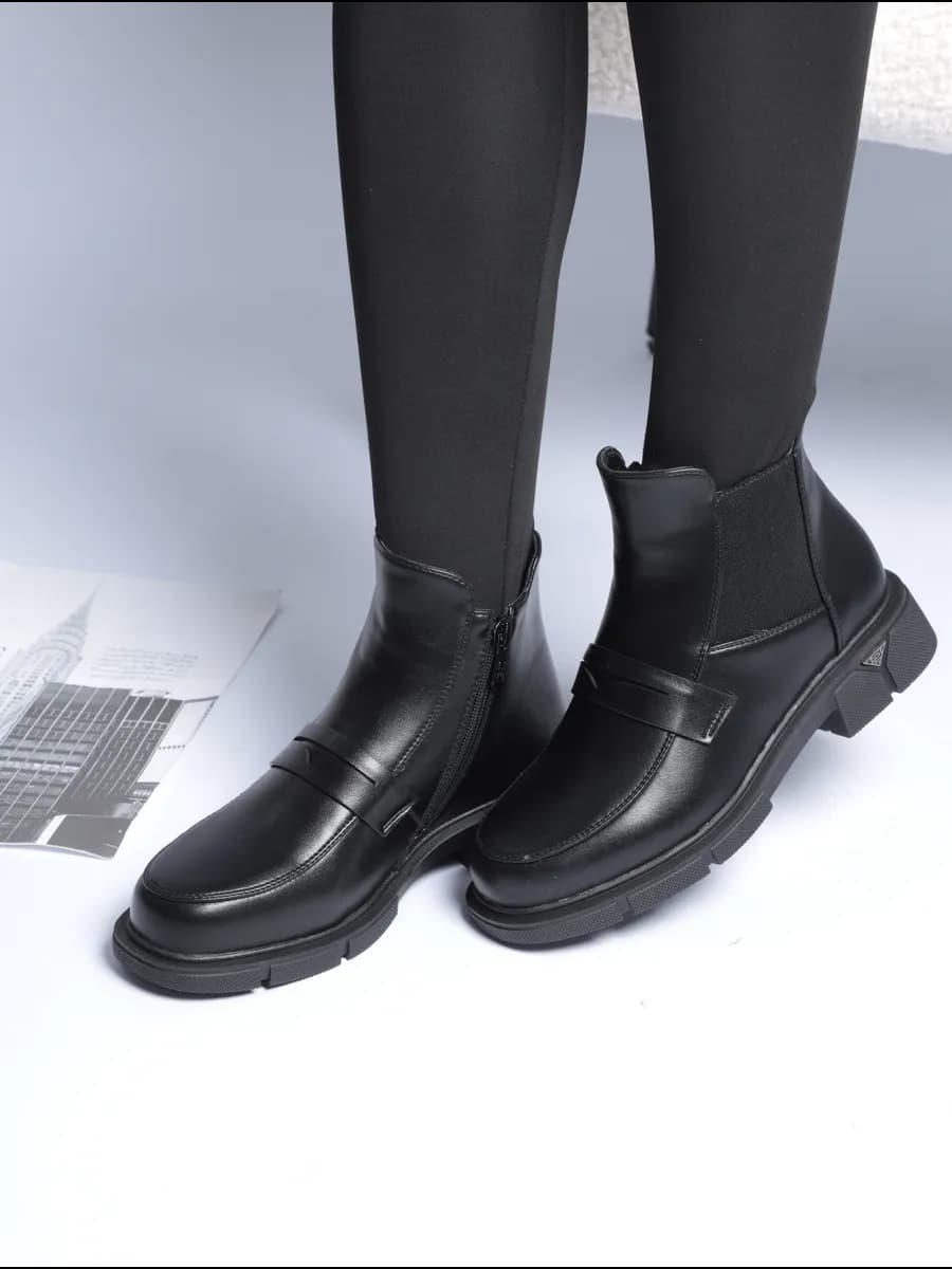 Ботинки полусапоги демисезонные короткие