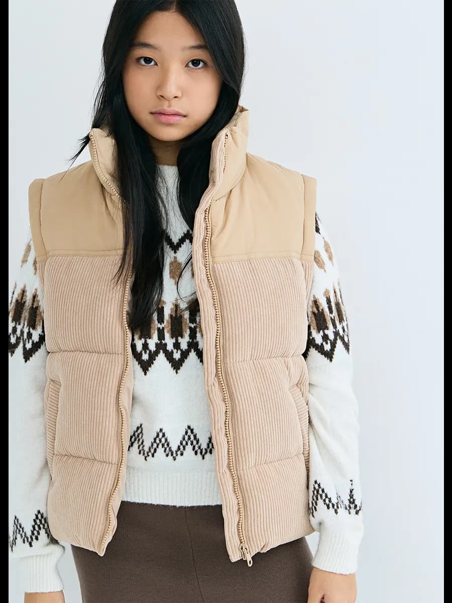 Куртка жилетка стеганая демисезонная детская