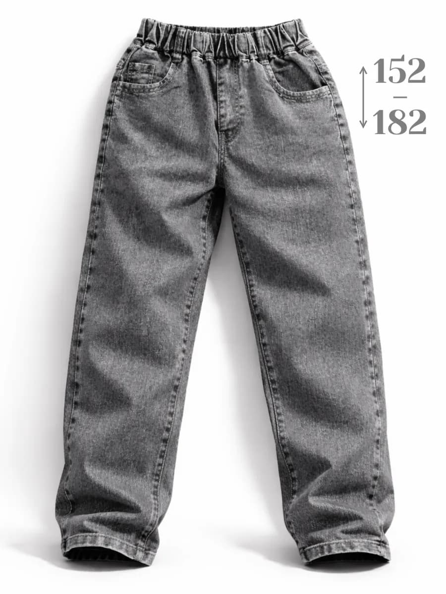 Джинсы для подростка на резинке