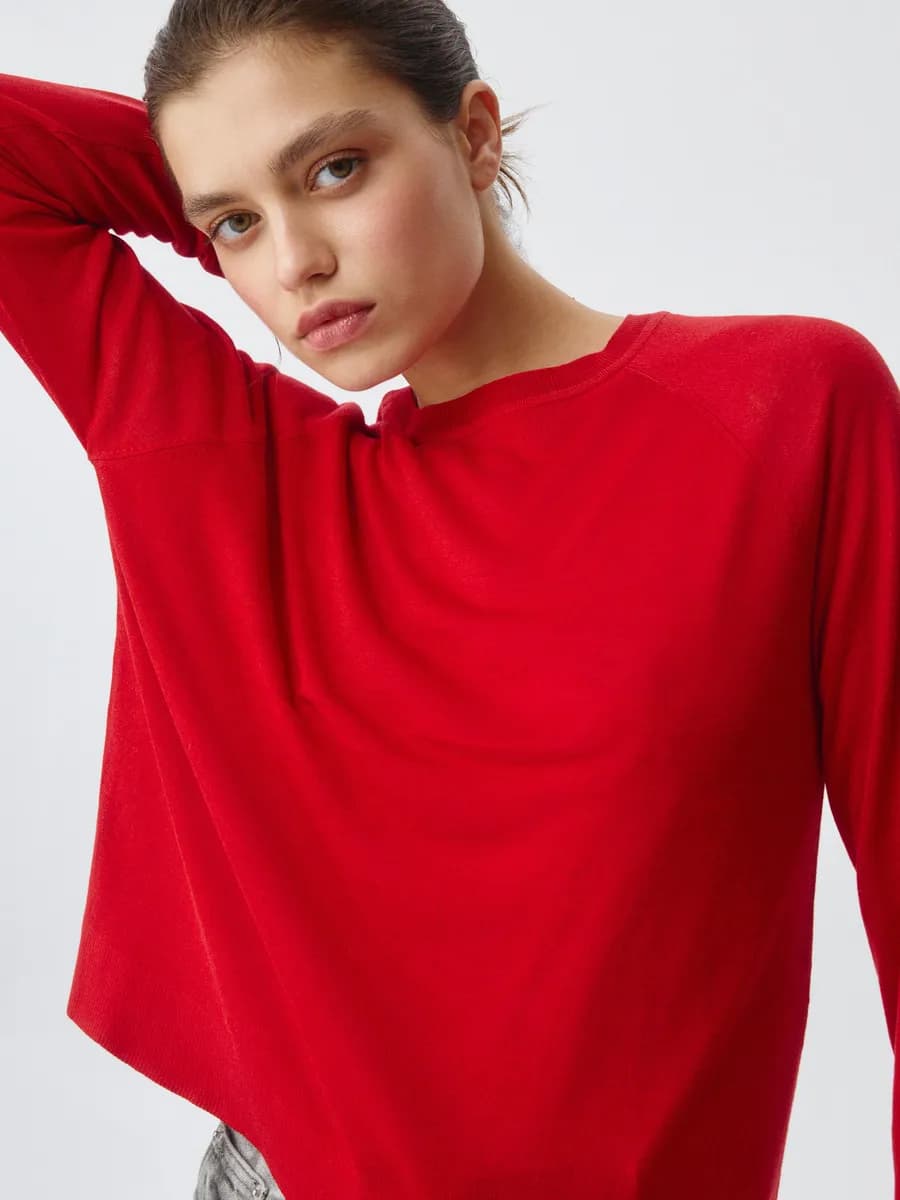 Вязаный джемпер