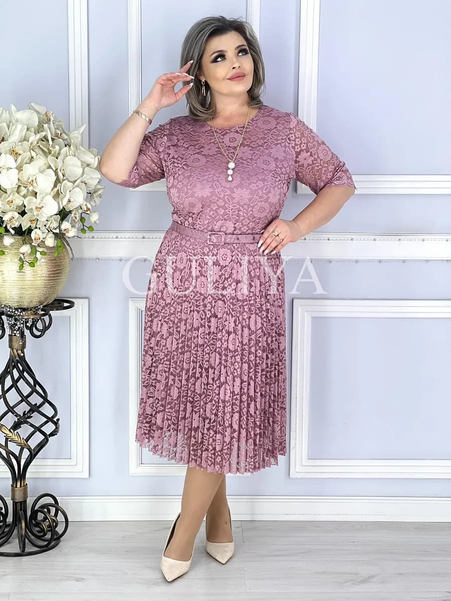 Платье гипюровое праздничное