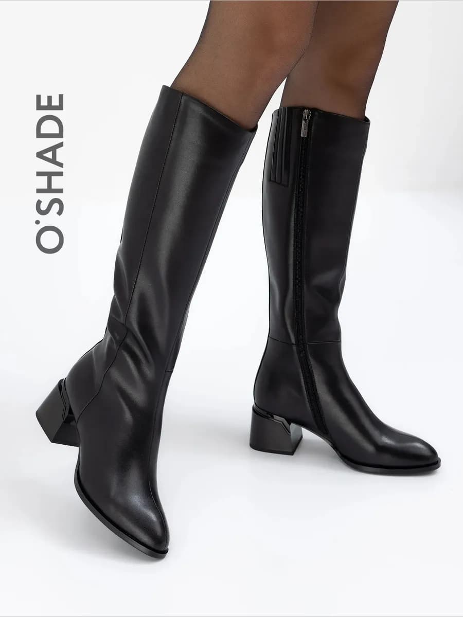 Сапоги женские демисезонные высокие