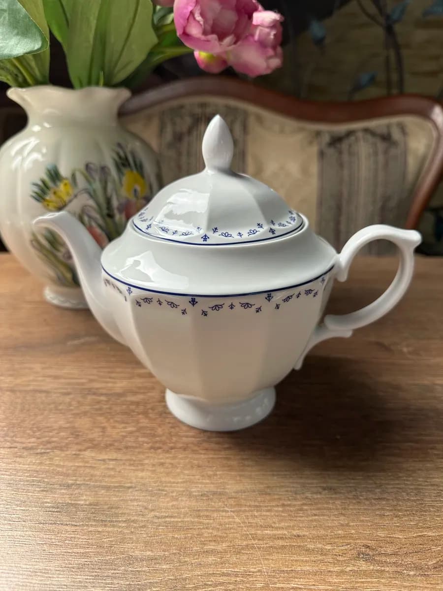 Чайник заварочный фарфоровый Francissk Dark Blue