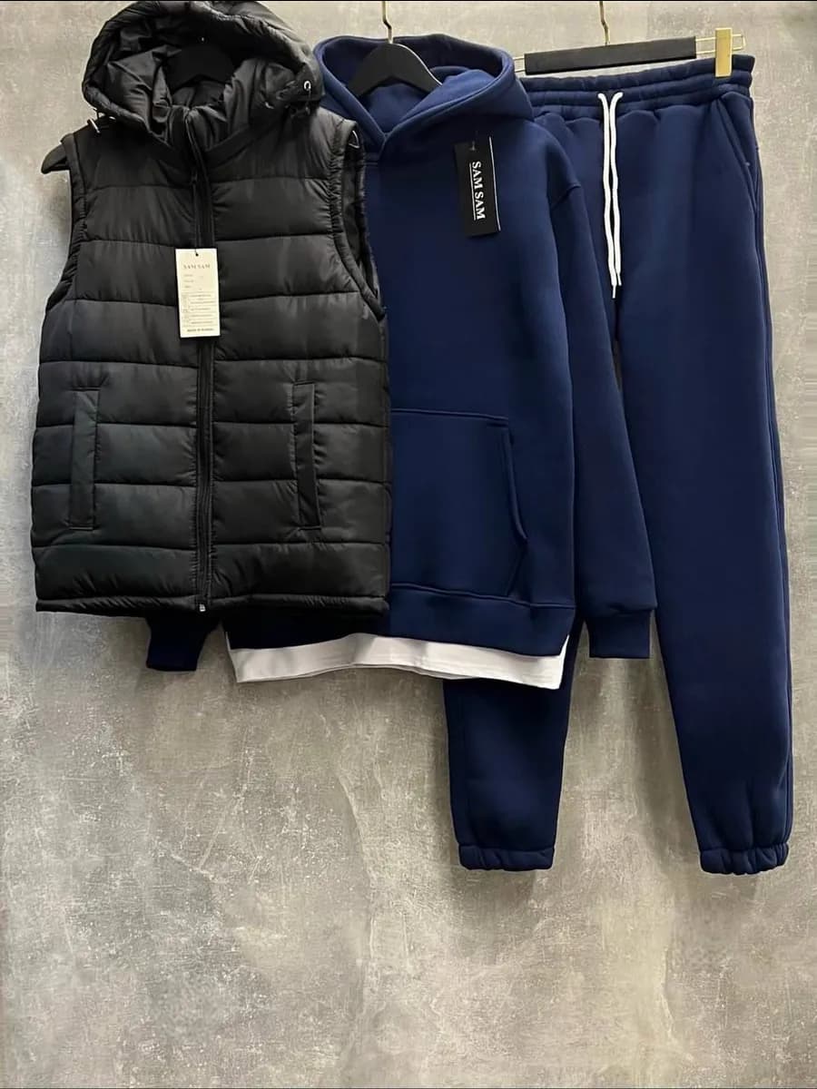 Спортивный костюм с жилетом