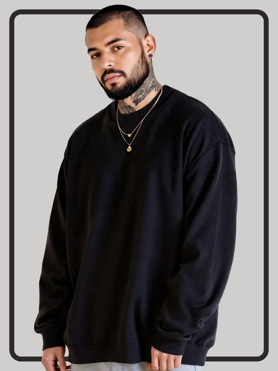 Свитшот мужской оверсайз