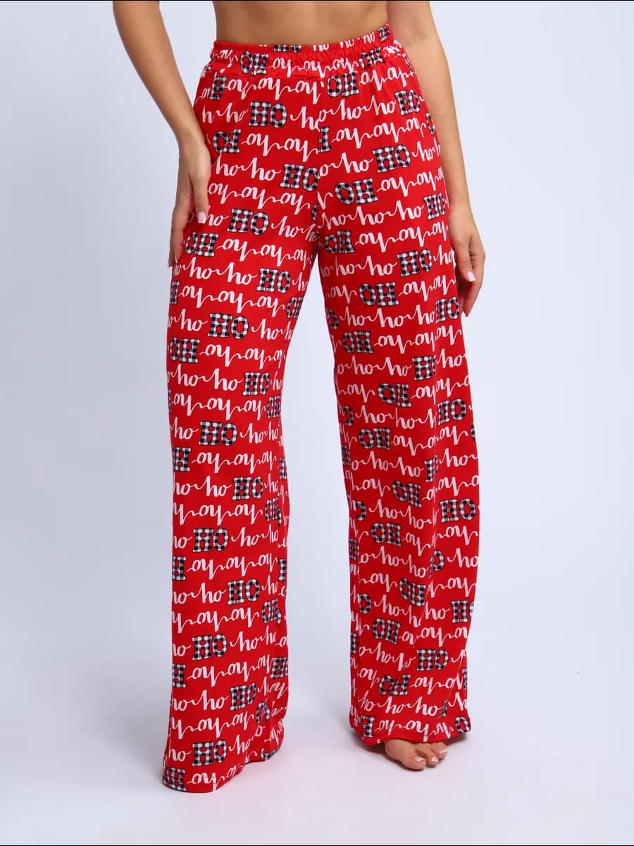 Домашние брюки на резинке