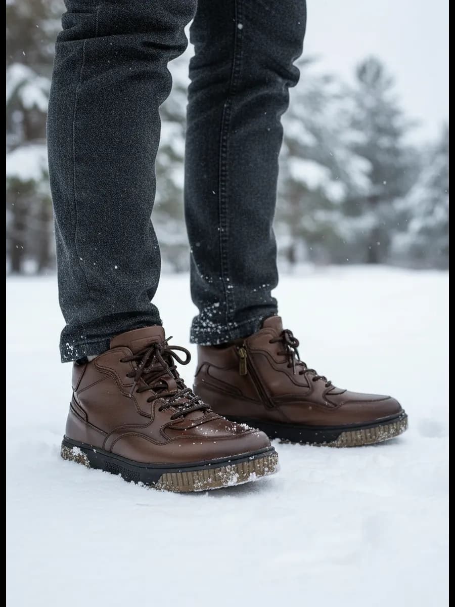 Ботинки зимние с мехом