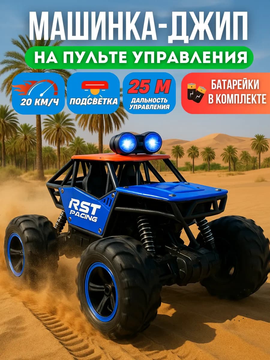 Машинка на пульте управления внедорожник
