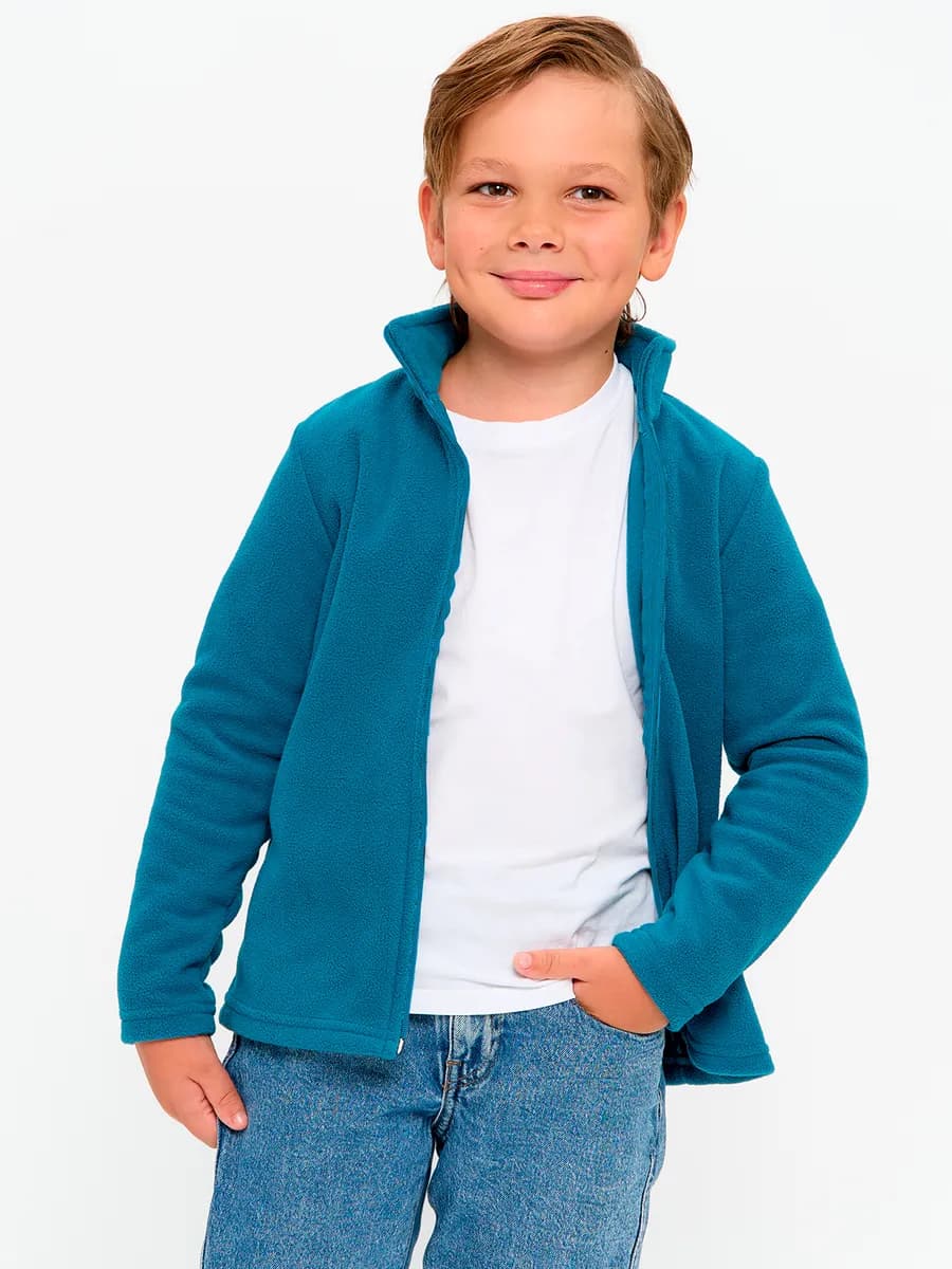 Кофта флисовая теплая на молнии