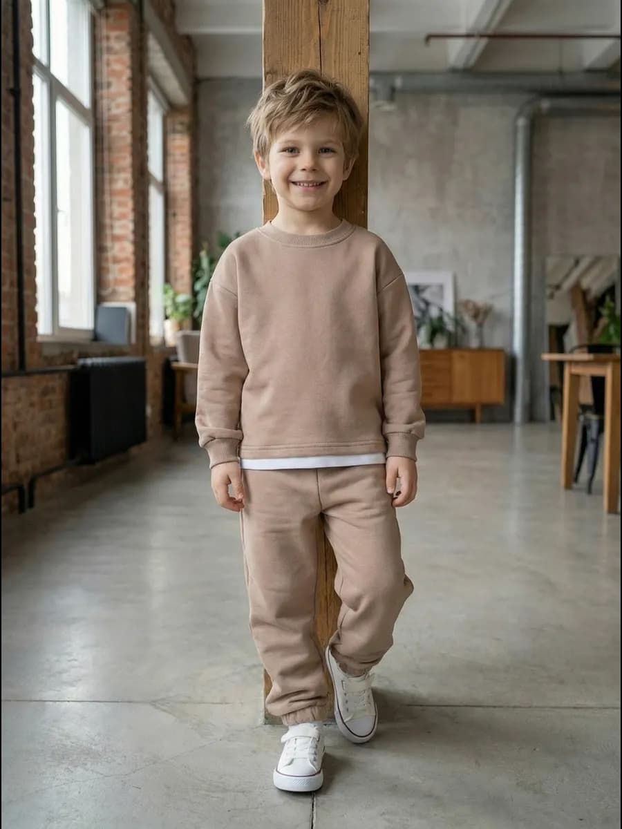 Спортивный костюм для мальчика в садик оверсайз