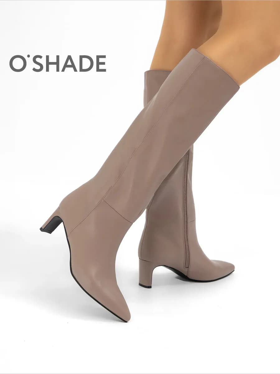 Сапоги женские демисезонные высокие