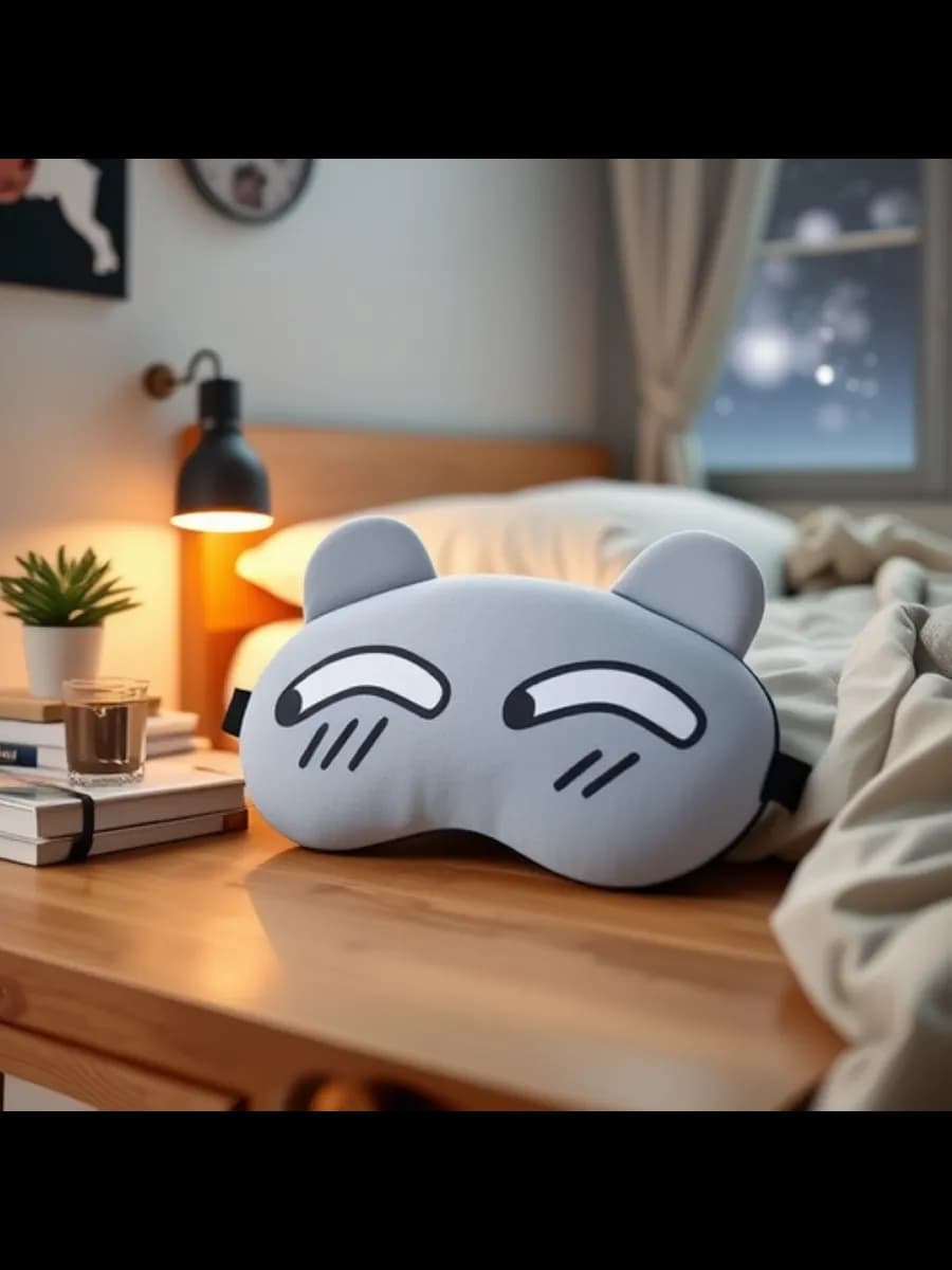 Маска для сна с глазами детская для путешествий