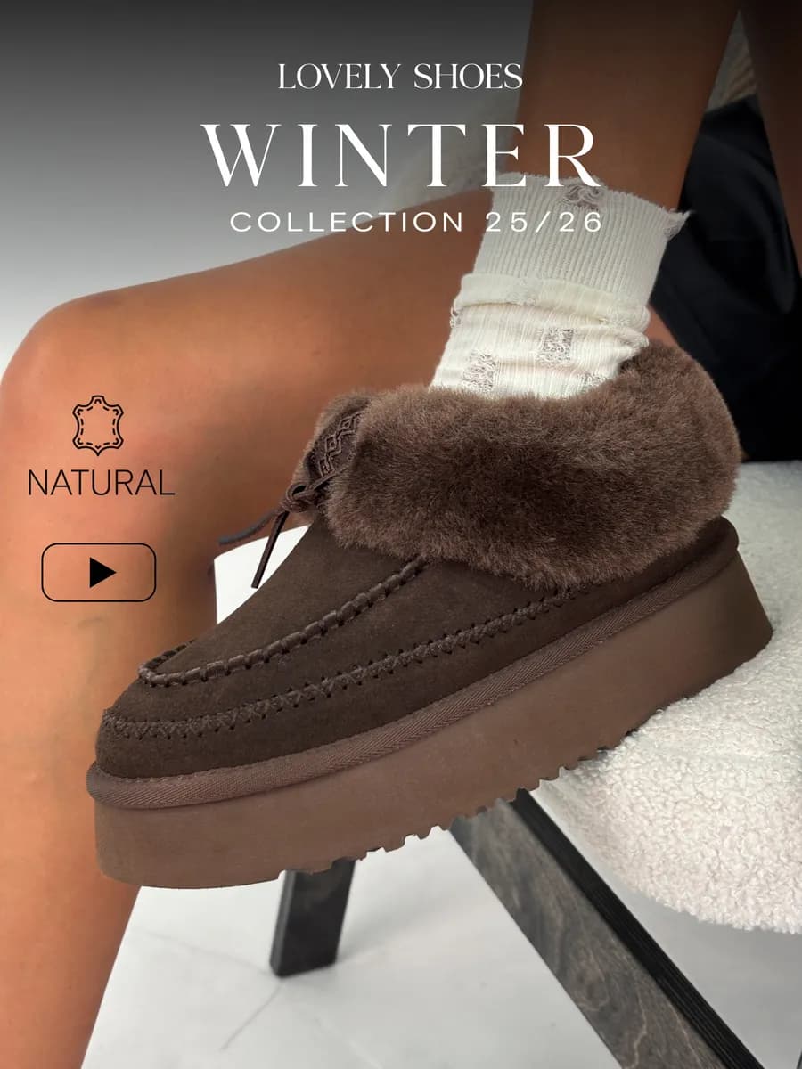 Угги зимние замшевые на платформе с мехом укороченные