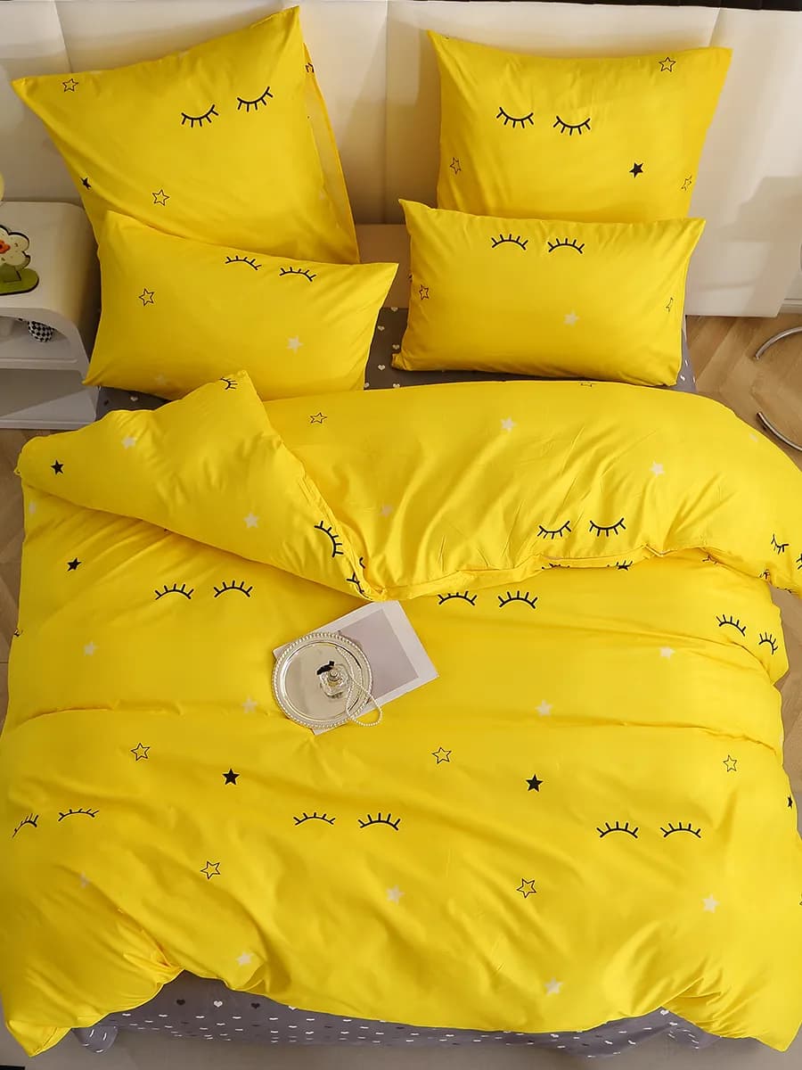 Постельное белье 1.5 спальное Сатин HD-001