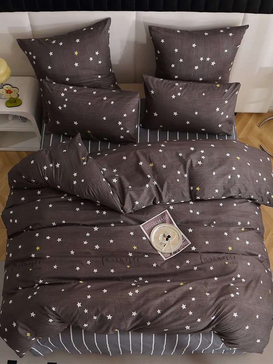 Постельное белье 1.5 спальное Сатин HD-009