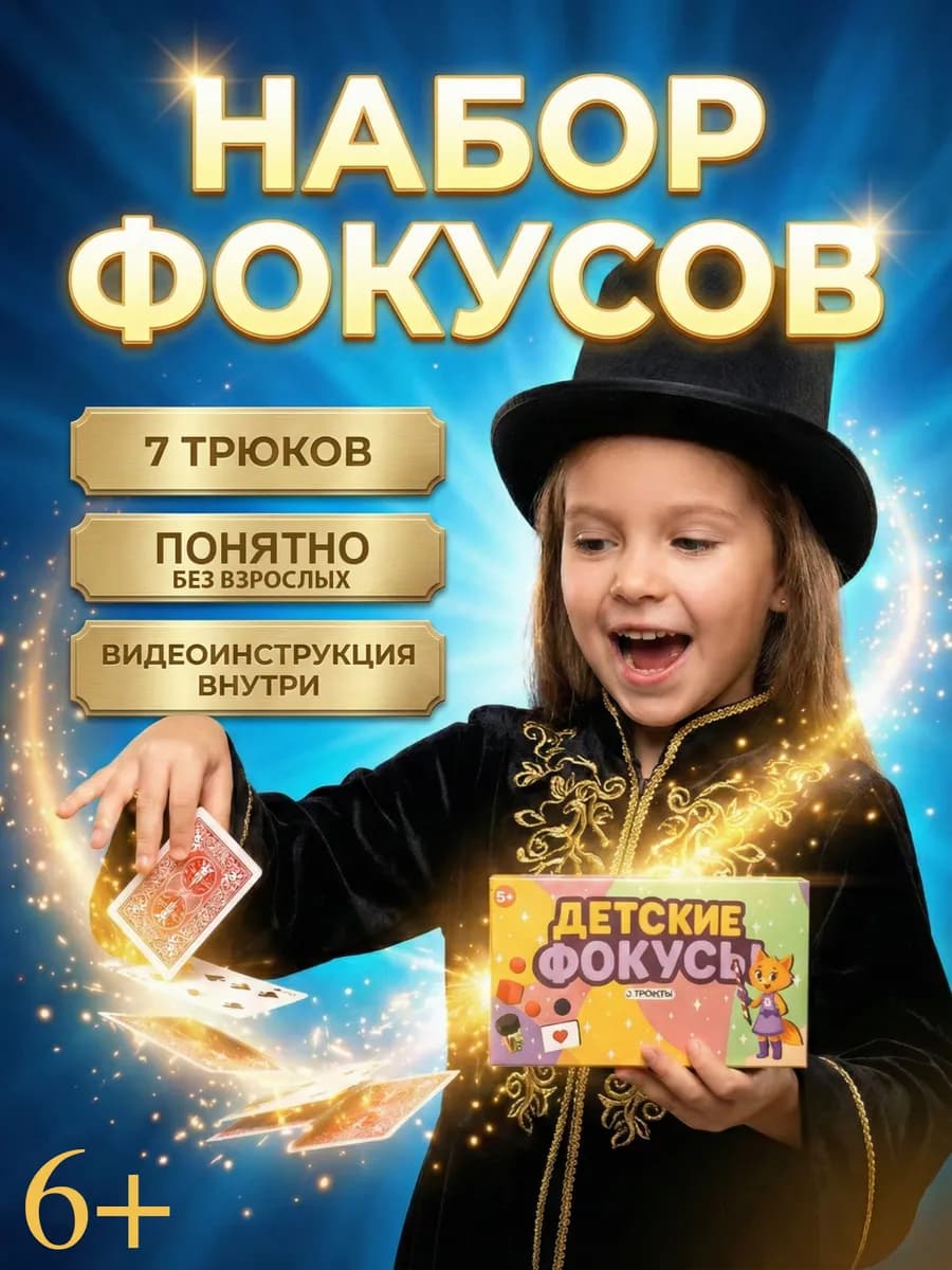 Подарочный набор фокусника для детей