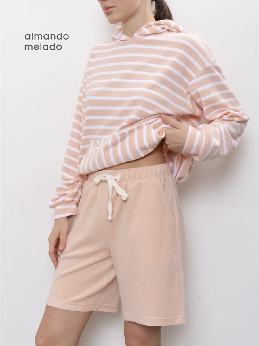 Шорты домашние махровые