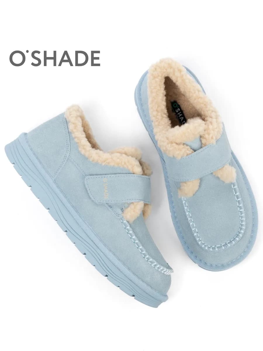 Зимние полуботинки женские с мехом