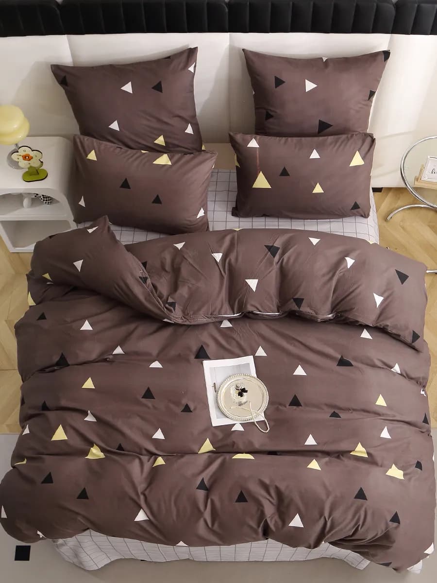 Постельное белье 1.5 спальное Сатин HD-031