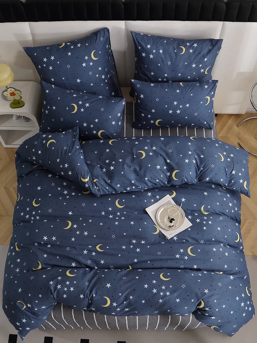 Постельное белье 1.5 спальное Сатин HD-036