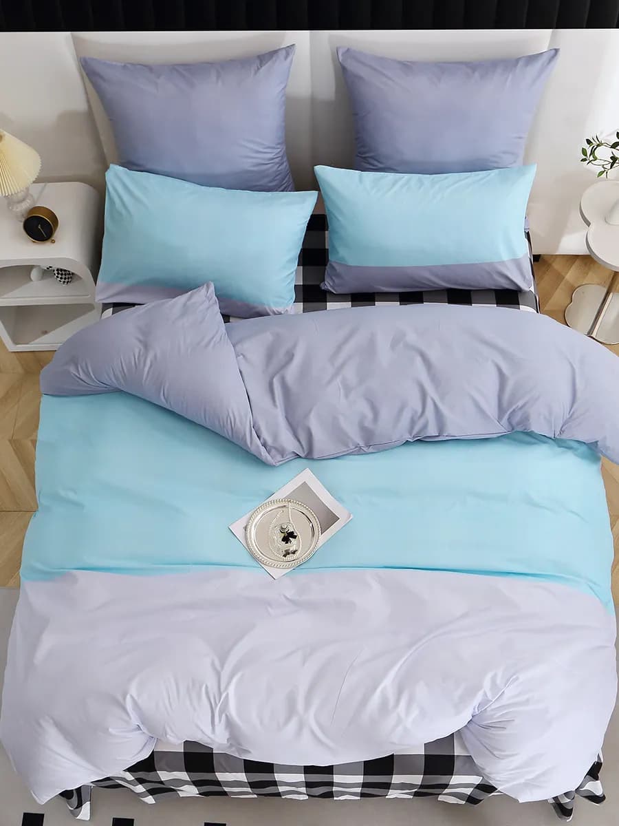 Постельное белье 1.5 спальное Сатин HD-038