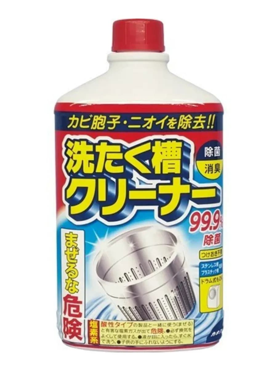 Японское средство для чистки барабанов стиральных машин 550г