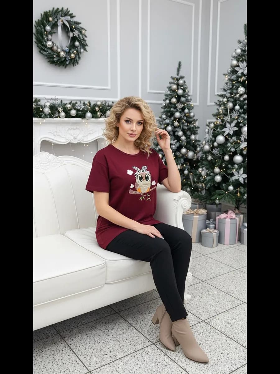 Футболка для дома большие размеры