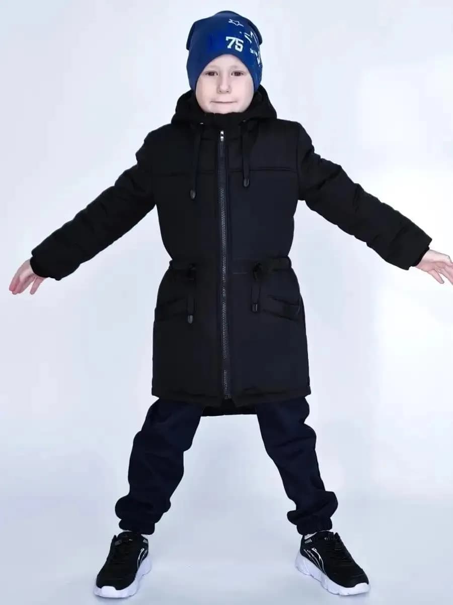 Куртка демисезонная удлиненная осенняя