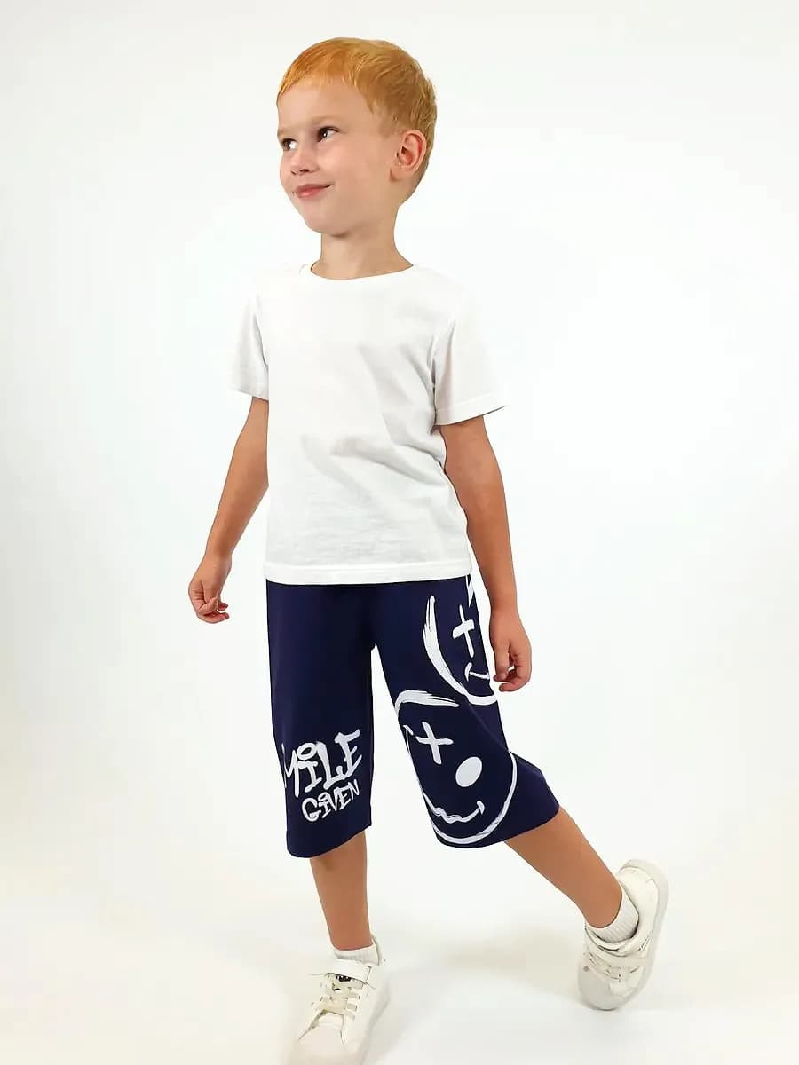 Шорты удлиненные трикотажные для детей