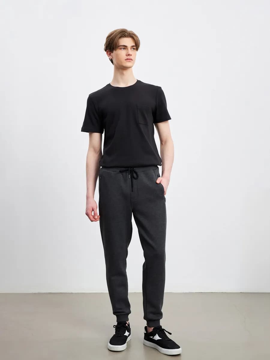 серый Спортивные штаны для мужчин - фото 1