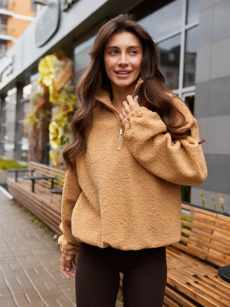 Худи оверсайз барашек