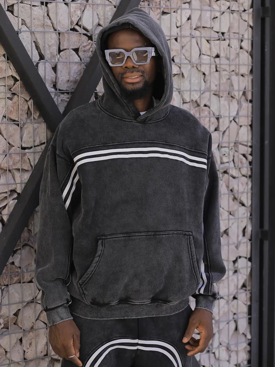 Худи оверсайз с капюшоном