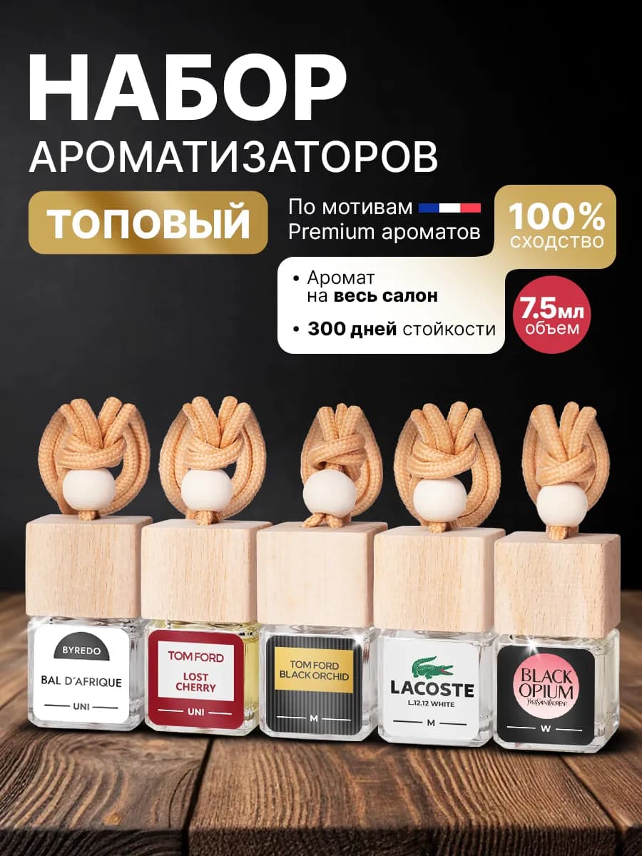 Автопарфюм ароматизатор для машины с приятным ароматом - фото 1