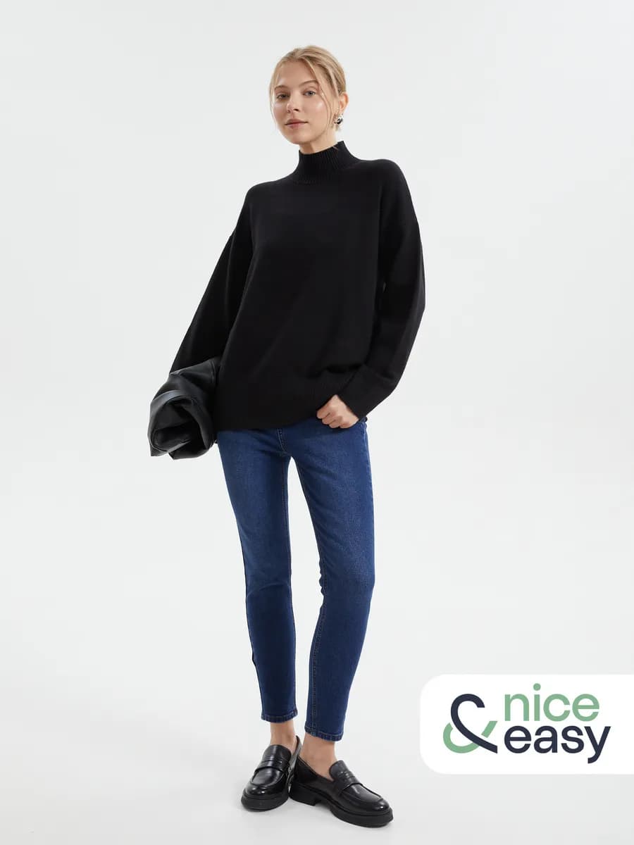 Женские джинсы Skinny средней посадки - фото 1