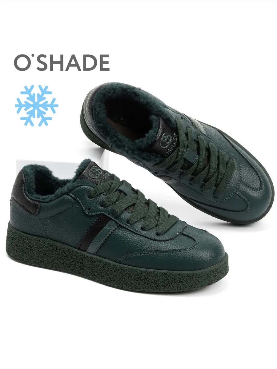 O'SHADE Кеды зимние женские с мехом