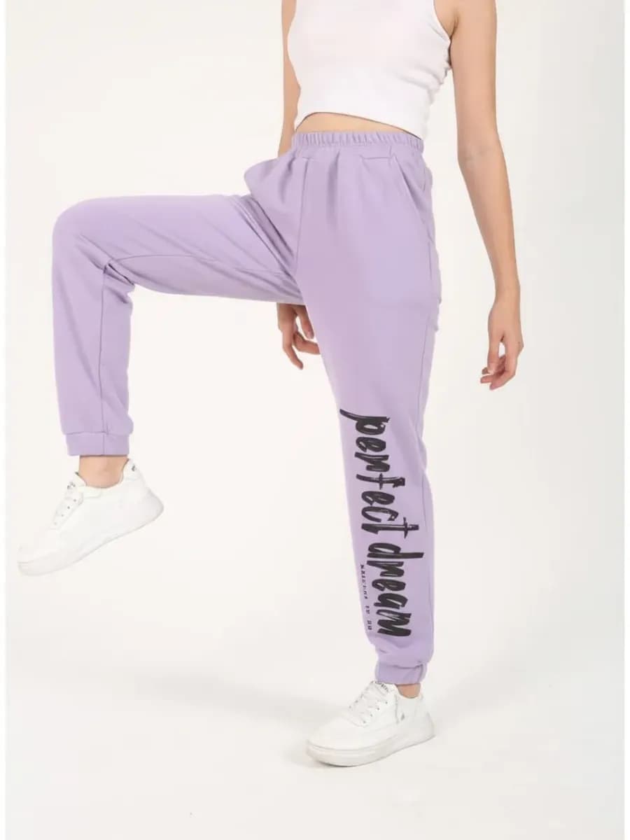 Спортивные брюки с принтом