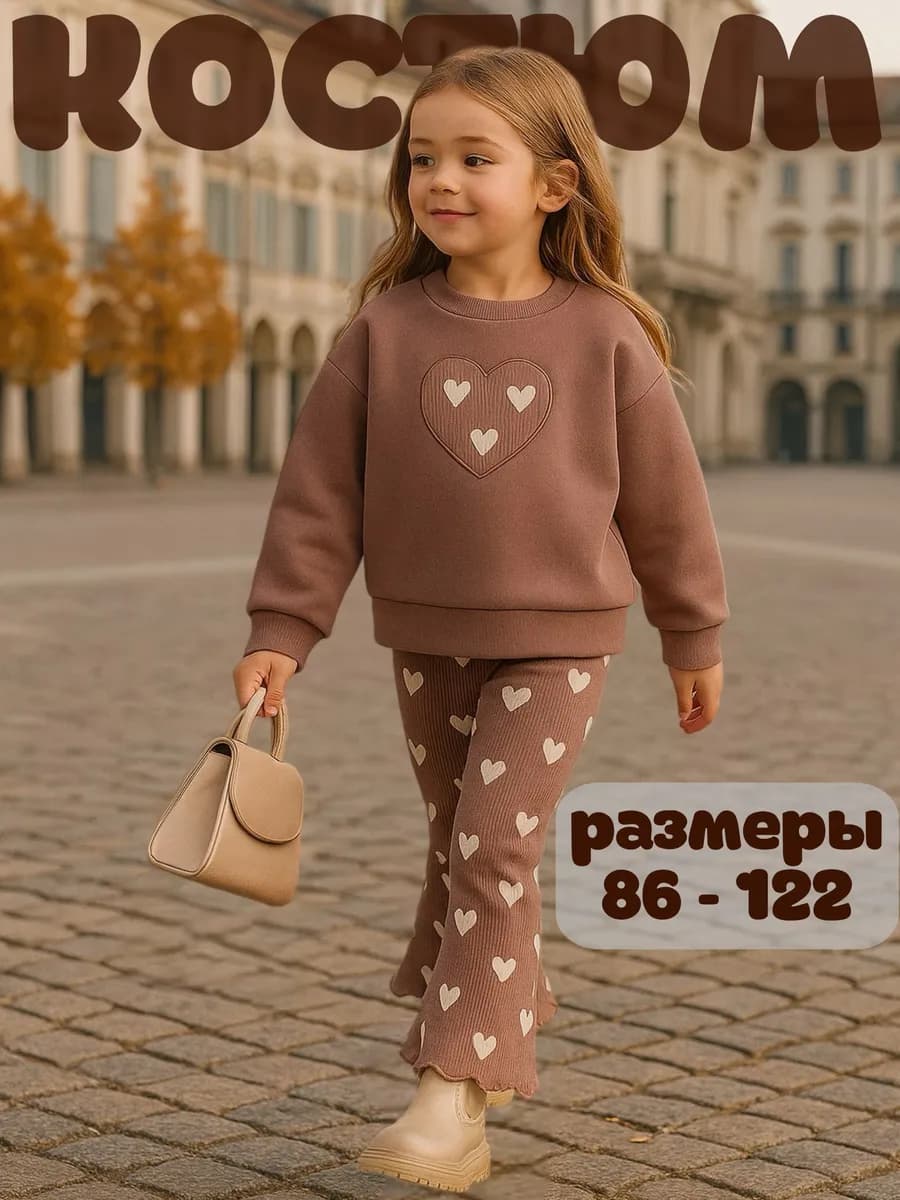 Костюм демисезон свитшот и штаны