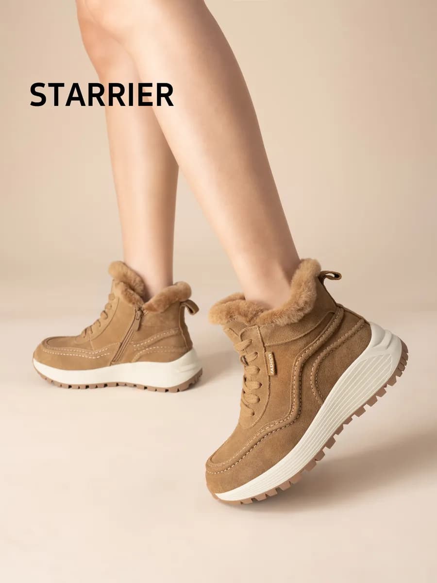 Кроссовки зимние натуральная замша