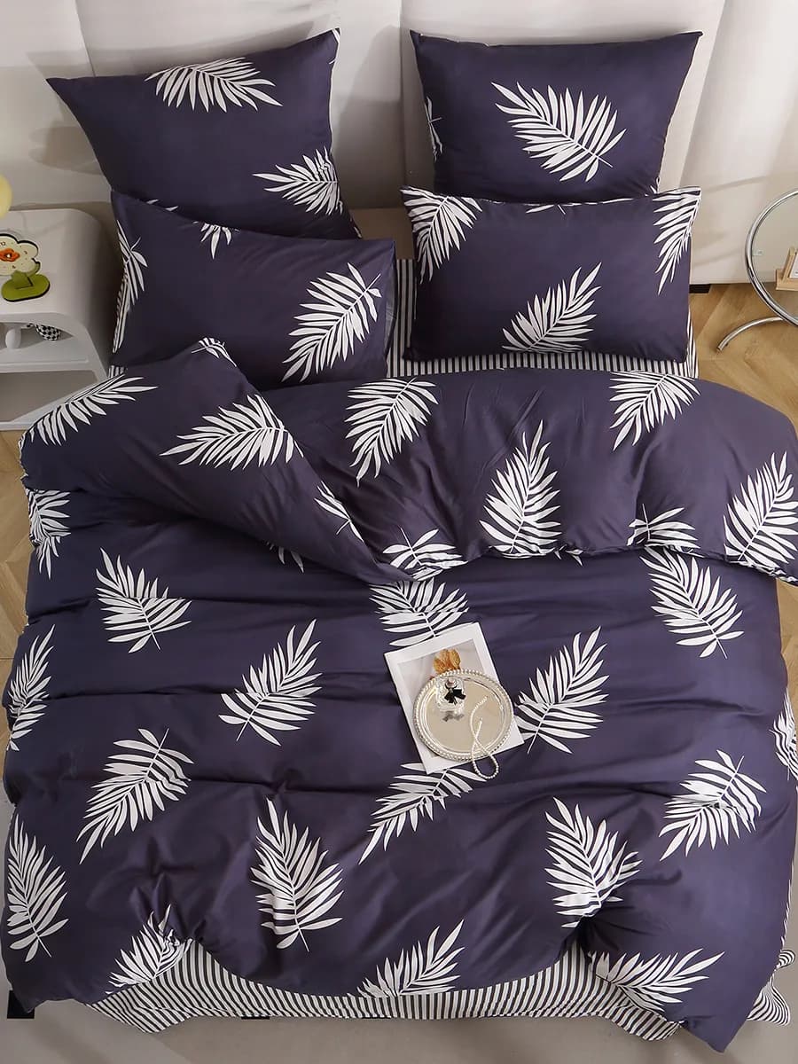 Постельное белье евро комплект Сатин HD-032