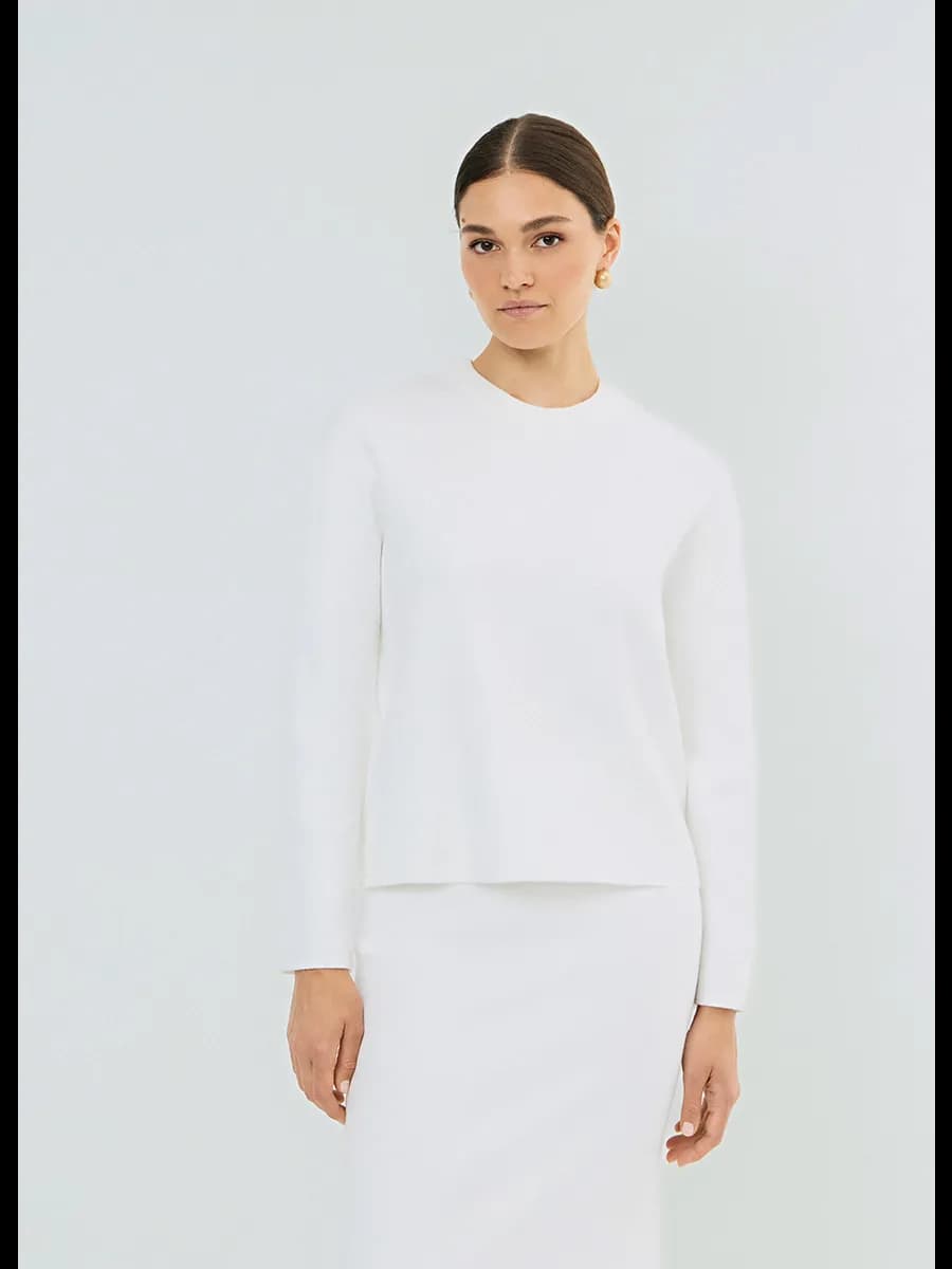 Базовый джемпер плотной вязки