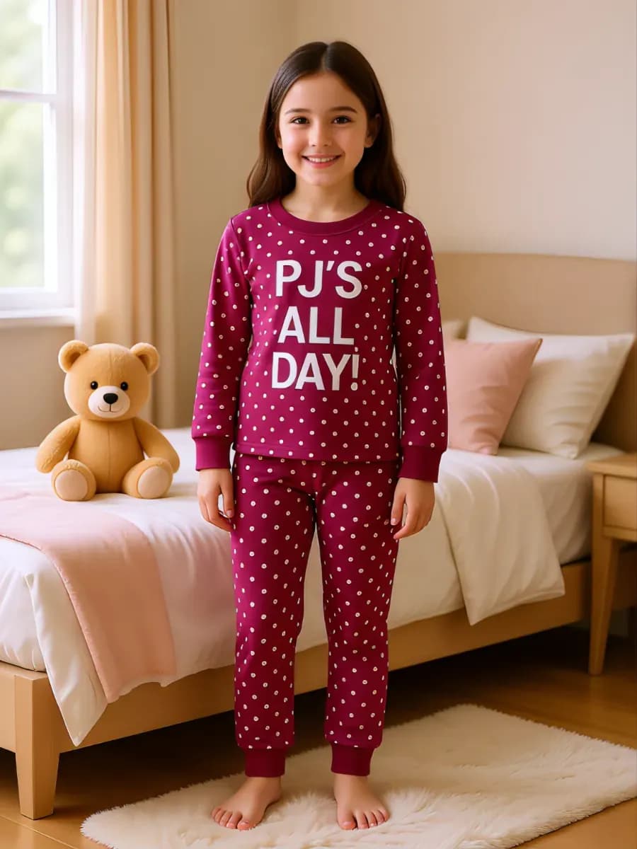 Пижама детская с лонгсливом