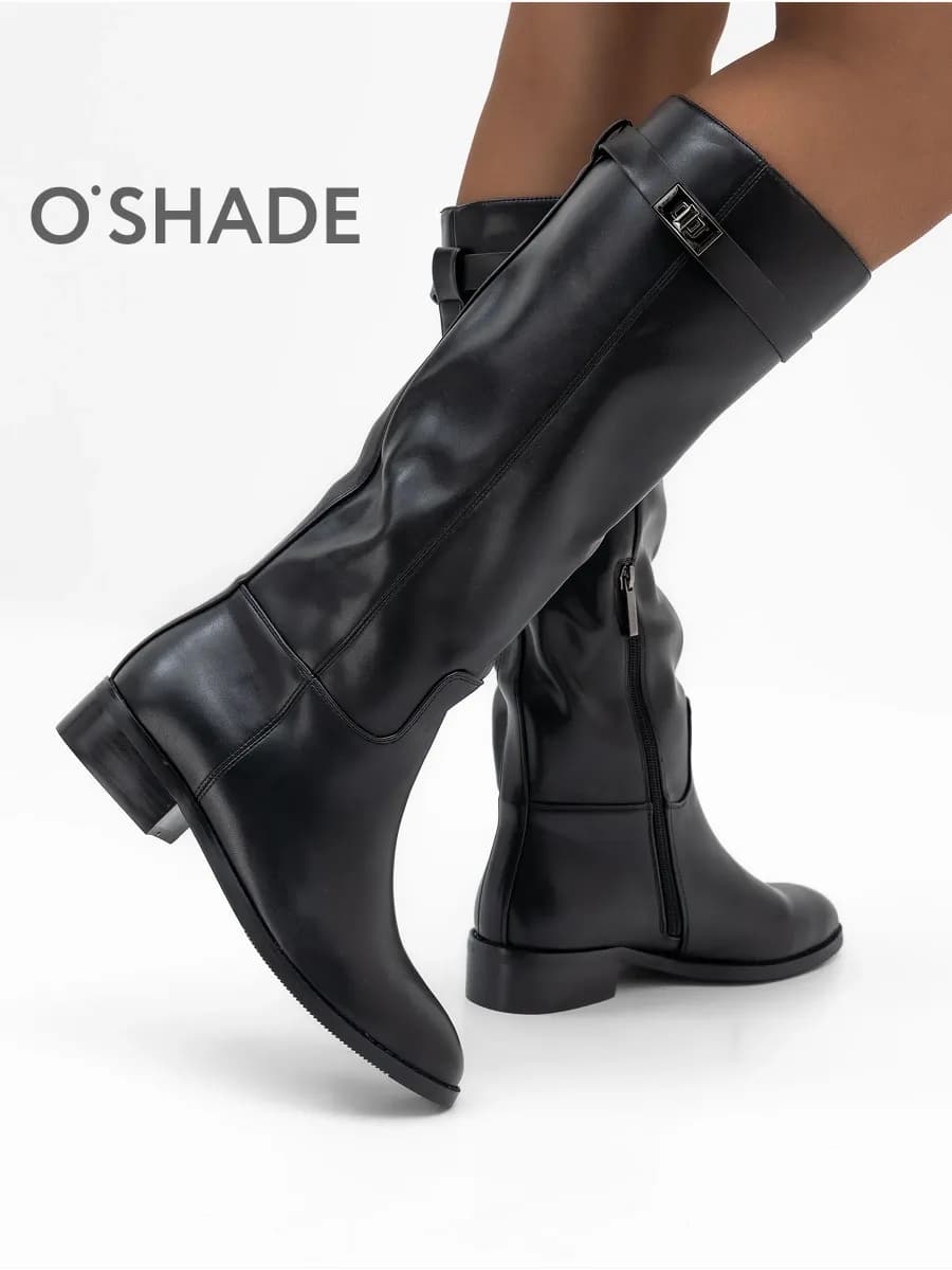 Сапоги трубы женские демисезонные