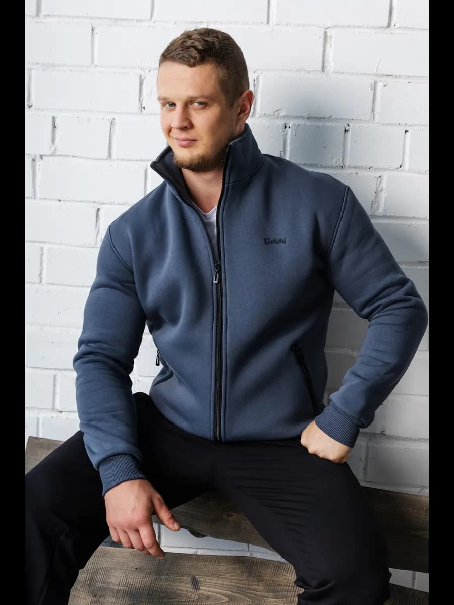 Толстовка мужская утепленная зимняя