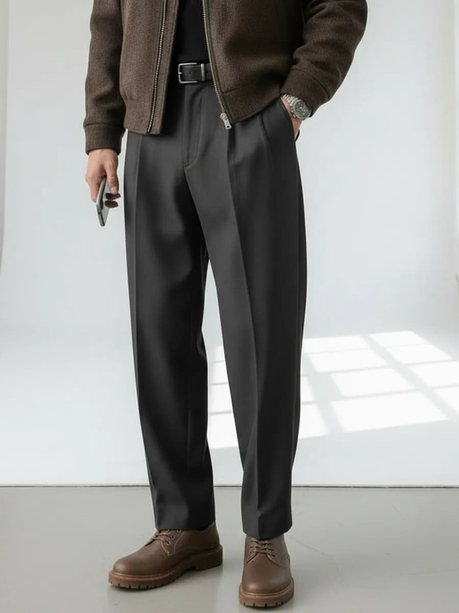 Брюки классические со стрелками - фото 1