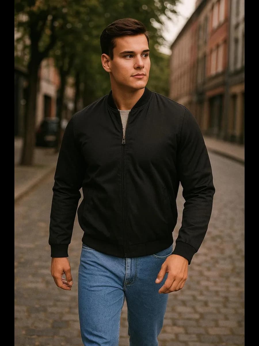 Куртка бомбер мужской осень зима